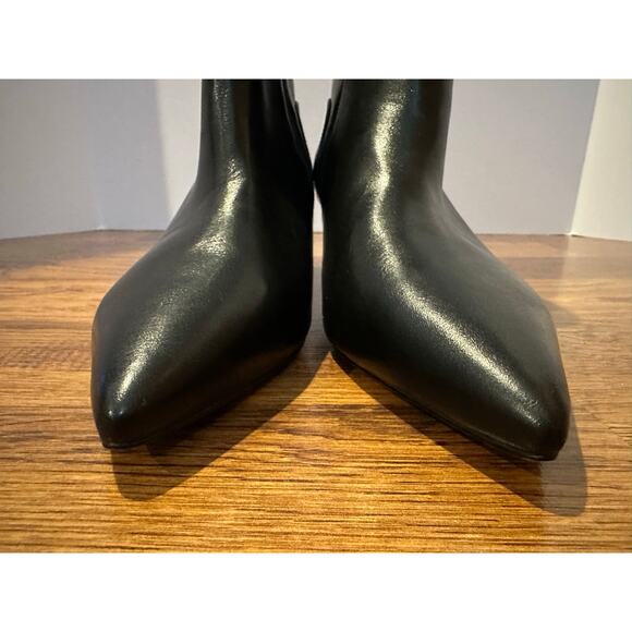 Nordstrom Rack Women's Faux Leather Kitten Heel Ankle Boots – Black – 10 – NWOB - Picture 4 of 10